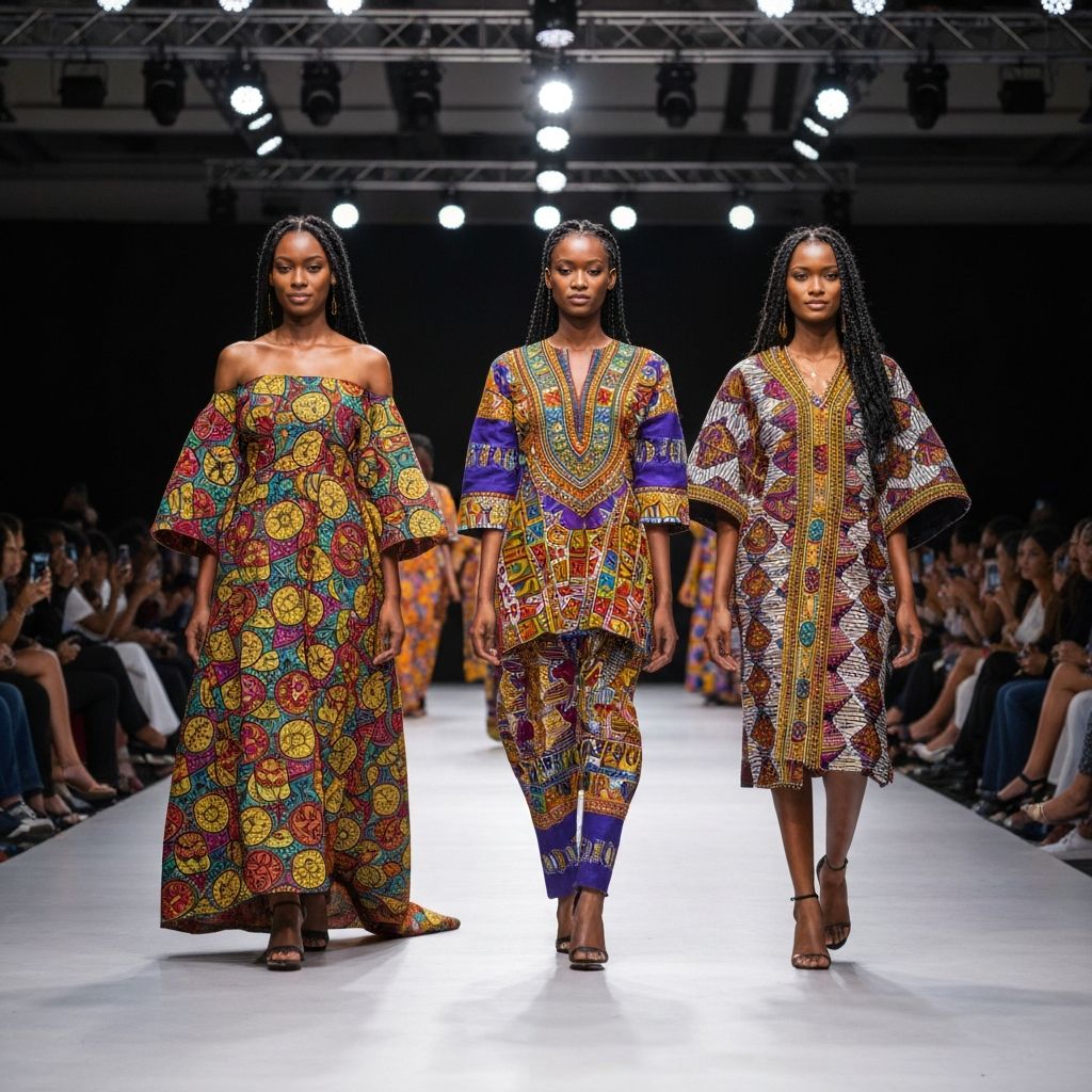 Modern outfits with Ankara fabric